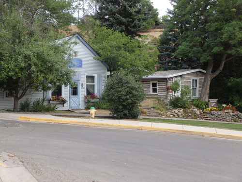 GDMBR: Old homes from the original Helena Mining Era.